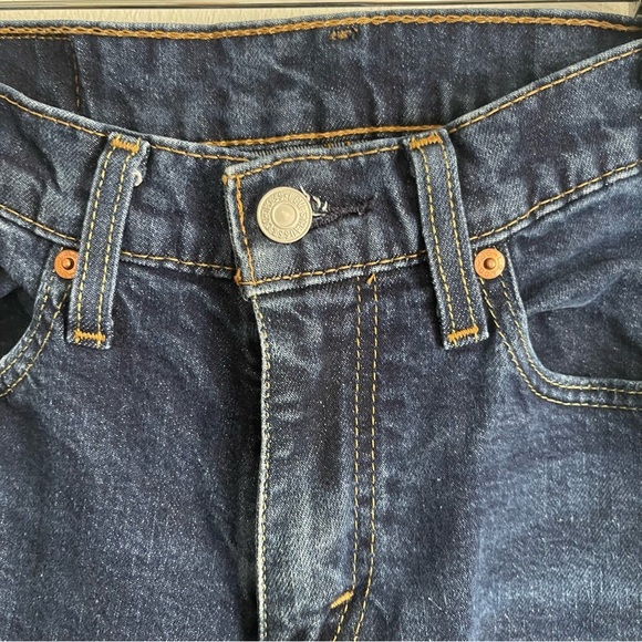 Levis Mens 511 Slim Fit Stretch Jeans 31x32 dark wash  Denim Cotton Blend‎ - Picture 10 of 13